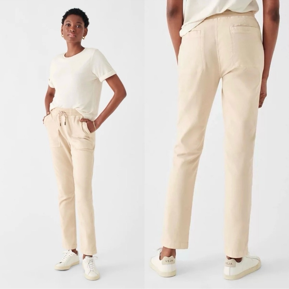 NWT Faherty‎ Travler Sandstone Pants Size Medium
